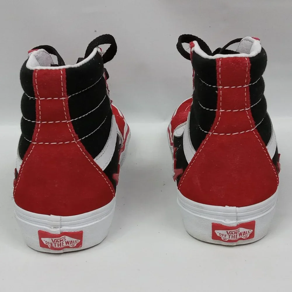 VANS Sk8-Hi Bolt Skate Lightning Bolt 721454 Canvas High Top Size 5.5 - Picture 4 of 13